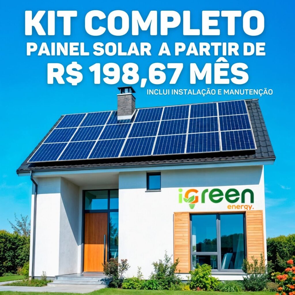 Quando foi a última vez que alguém te disse “𝘃𝗲𝗺 𝗰𝗮́, 𝗾𝘂𝗲 𝗲𝘂 𝗾𝘂𝗲𝗿𝗼 𝘁𝗲 𝗱𝗮𝗿 𝘂𝗺 𝘀𝗶𝘀𝘁𝗲𝗺𝗮 𝗳𝗼𝘁𝗼𝘃𝗼𝗹𝘁𝗮𝗶𝗰𝗼”? Isso sim é romance de alto padrão, hein? A iGreen faz isso por meio da Conexão Solar, um serviço onde você recebe uma usina solar particular 𝘀𝗲𝗺 𝗶𝗻𝘃𝗲𝘀𝘁𝗶𝗿 𝗻𝗮𝗱𝗮.